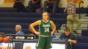 Saints star Nicole Bolton found points hard to come by vs. the Spartans.