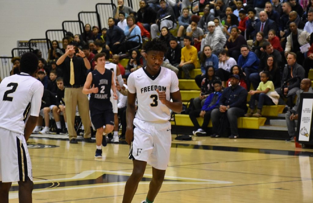 Freedom's Zyan Collins leaves as the school's all-time leading scorer.