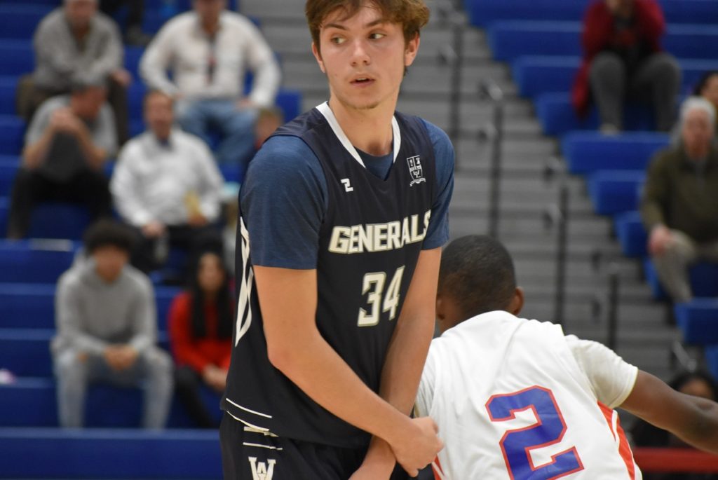 The Generals' Max Gieseman led the way with 20 points.