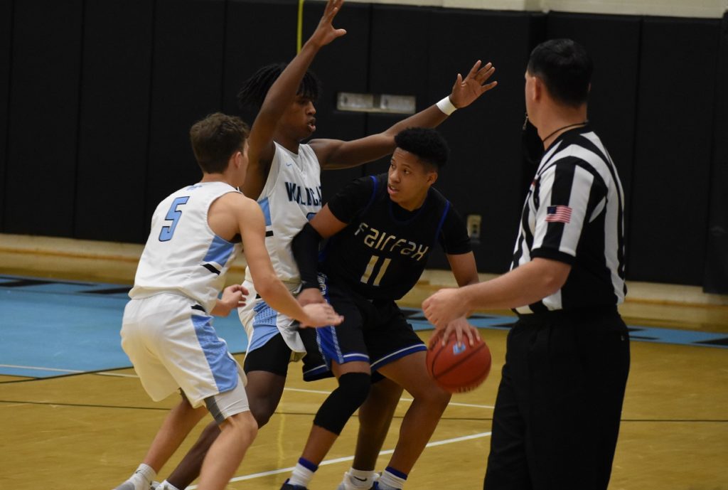 With more made baskets the second half, Centreville was able to trap more.
