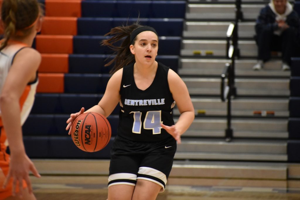 Centreville's Ryleigh Thurston ran the Wildcat offense with remarkable composure for a freshman.