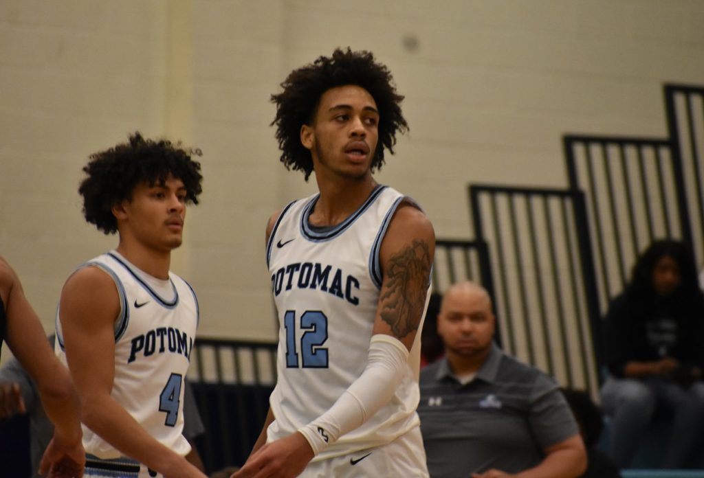 Potomac's Tyrell Harris was the Cardinal District Player of the Year in 2019-2020.