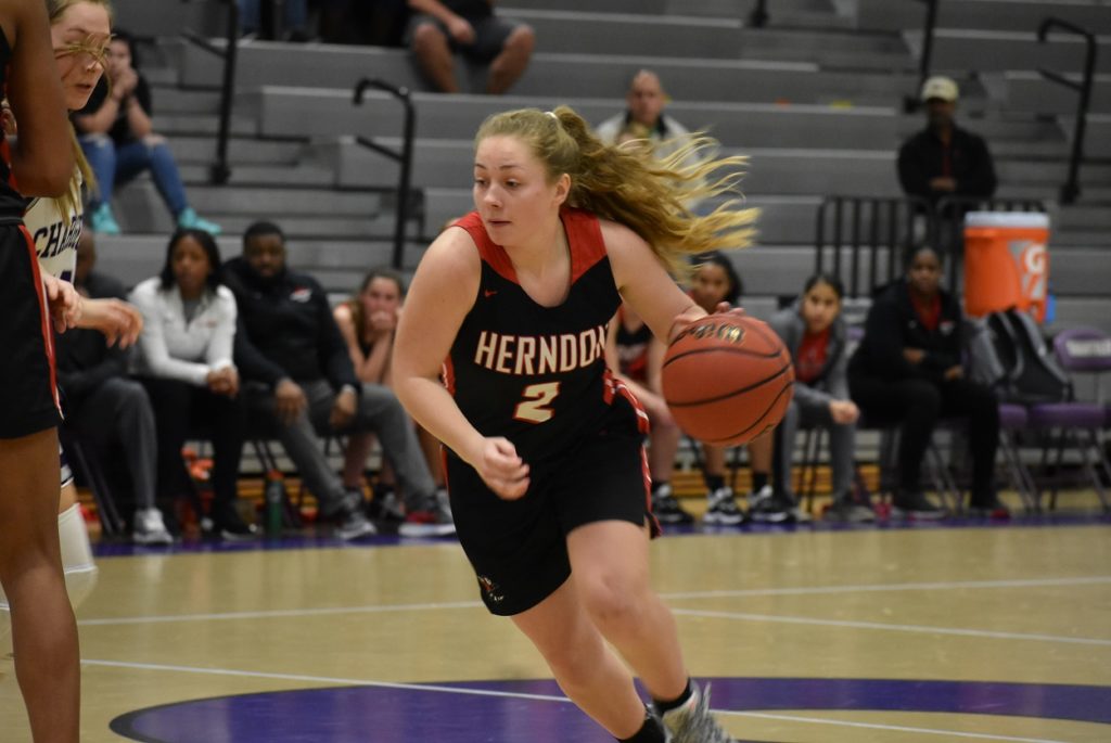 Herndon's Maddie Kimble is non-stop hustle and a potent scorer. She'll play at Shenandoah next year.