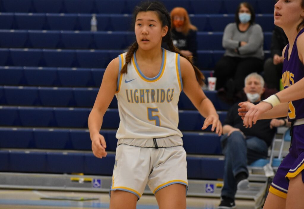 Lightridge sophomore Riley Hwang impressed with her play and was named to the all-tournament team.