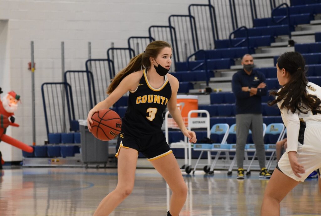 Loudoun County's Riley White is one to watch going forward--the sophomore can handles and can score in a variety of ways.