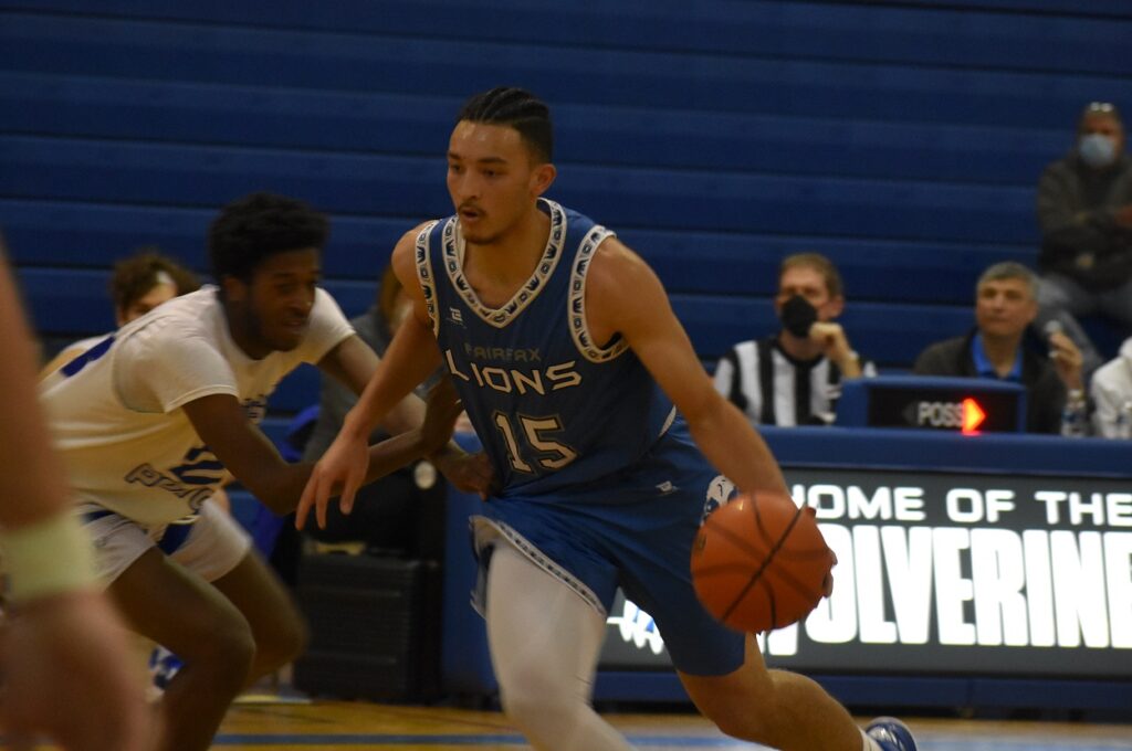 The Lions' Xavier McCrary had three key assists in overtime, and a great all-around game.