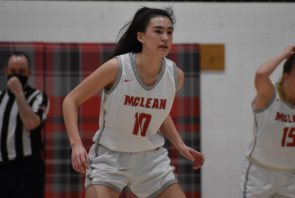Defensive Player of the Year in the Liberty, a scorer and a ball-handler, few players do as many things well as McLean's Mia Fitzgerald.