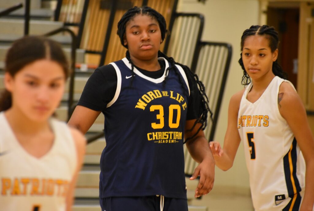 Word of Life's Nina Jenkins was a dominant post player as a sophomore.
